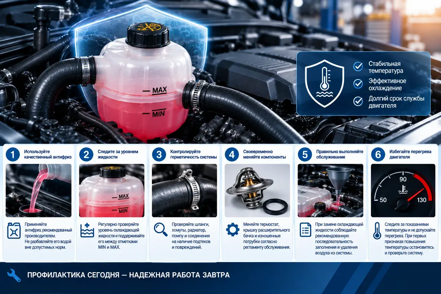 Салқындату жүйесіндегі ауа көпіршіктерін алдын алу және болдырмау